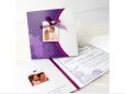 Invitatie “ Purple wedding ”