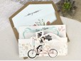 Invitatie de nunta bicicleta