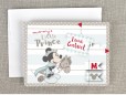 Invitatie de botez 3D Mickey Mouse
