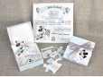 Invitatie de botez Puzzle Mickey