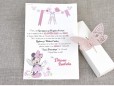 Invitatie de botez Zana Minnie