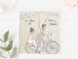 Invitatie de nunta Bicicleta Familiei 39714