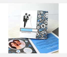 Invitatie Downloading Wedding