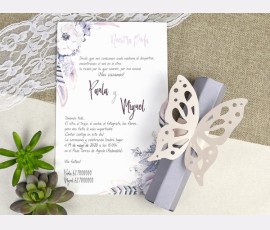 Invitatie de nunta papirus 