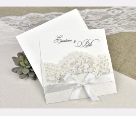 Invitatie de nunta taiere laser