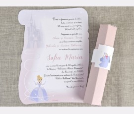 Invitatie de botez Papirus Cenusareasa