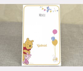 Meniu botez Winnie si Piglet - Cod 3729