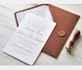 invitatie Luxury Bumbac - Cod 115414