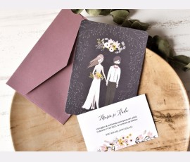 Invitatie de nunta - Cod 39786