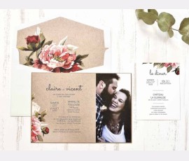 Invitatie de nunta - Cod 115435