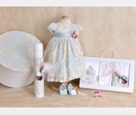 Set complet botez fetita Otilia Mint