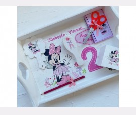 Tavita pentru turta - Minnie Pink