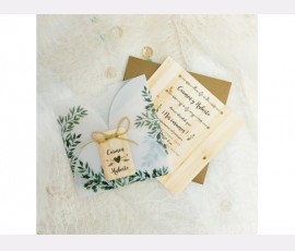 Invitatie de nunta eleganta COLECTIE NOUA 2023 - Cod 39905