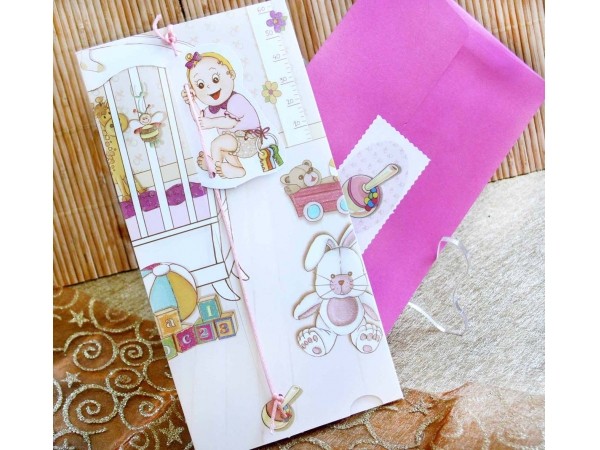 Invitatie de botez fetita