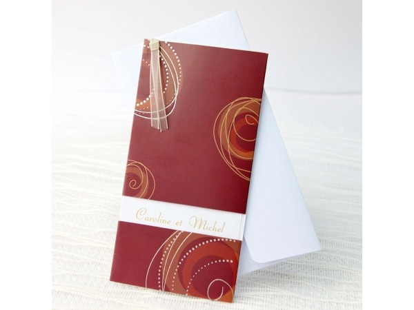 Invitatie de nunta eleganta