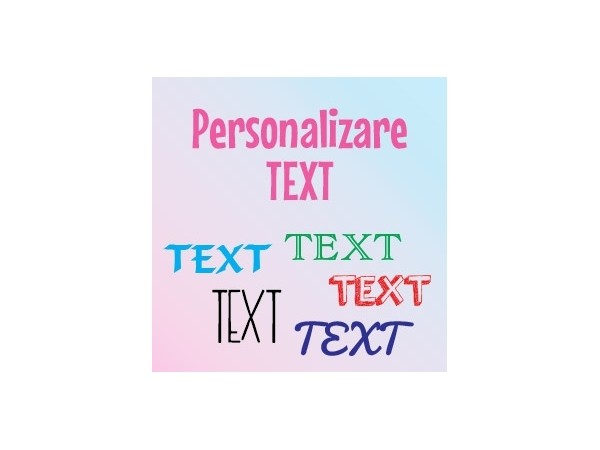 Serviciu personalizare Tavita