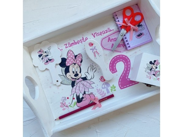 Tavita pentru turta - Minnie Pink