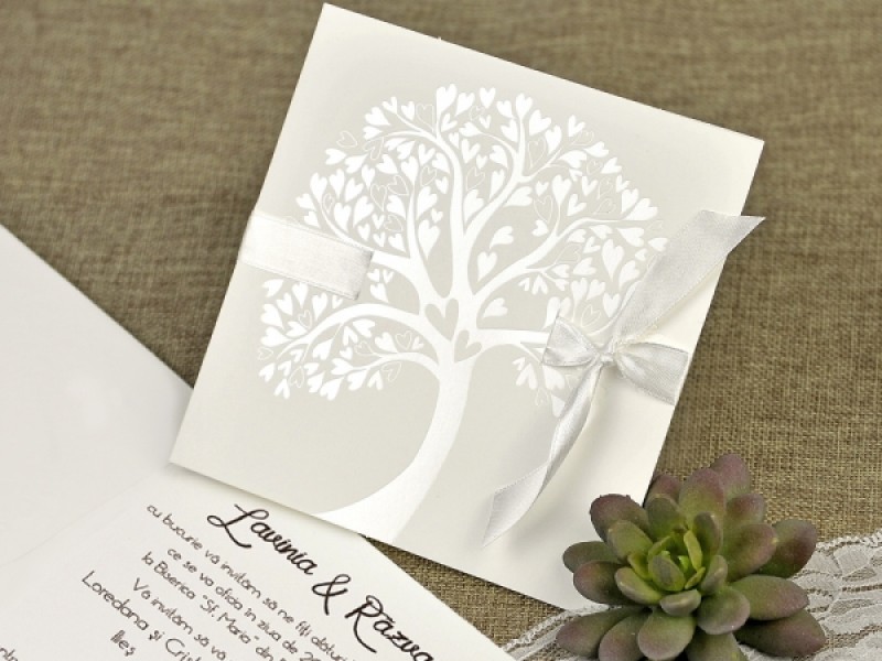 Invitatie De Nunta Copacul Iubirii 39642 Deluxe Cards