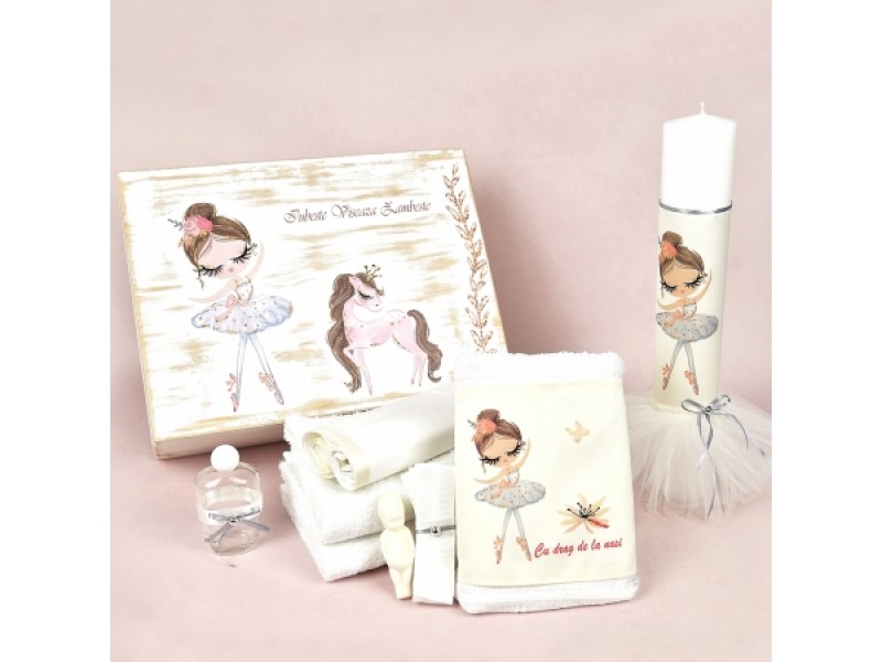 Trusou Botez Pastel Pretty Balerina White Pretty Balerina Deluxe