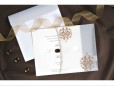 Invitatie eleganta cu accesoriu