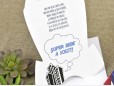Invitatie de botez super bebe
