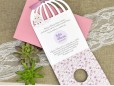 Invitatie de botez bufnita