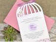 Invitatie de botez bufnita