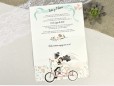 Invitatie de nunta bicicleta