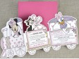 Invitatie de botez Trenulet Minnie