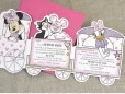 Invitatie de botez Trenulet Minnie