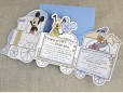 Invitatie de botez Trenulet Mickey