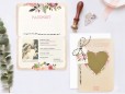 Invitatie de nunta Love Passport
