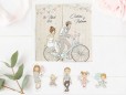 Invitatie de nunta Bicicleta Familiei 39714