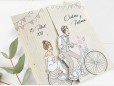 Invitatie de nunta Bicicleta Familiei 39714