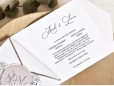 Invitatie de nunta Delicate Wreath