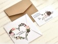 Invitatie de nunta Lovely Mint