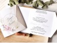 Invitatie de nunta Cotton Love